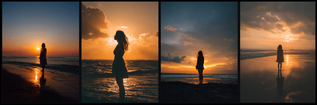 Backlight 연출 예시 이미지_Midjourney