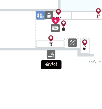  김포공항 흡연실 | 국내선 국제선 흡연구역