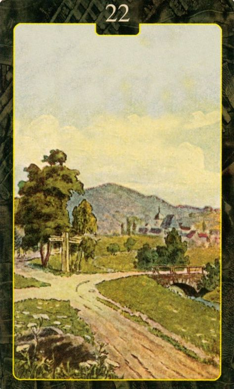 [레노먼드카드배우기]22.Crossroad(aka Path, Road) 교차로(길) 해석 및 의미