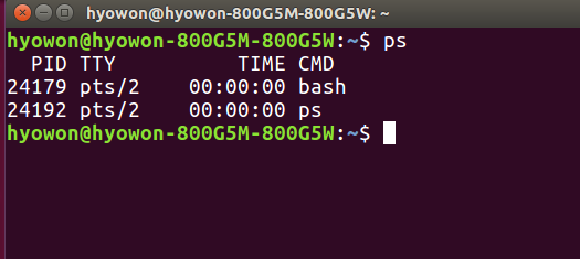  Bash Shell 명령어들