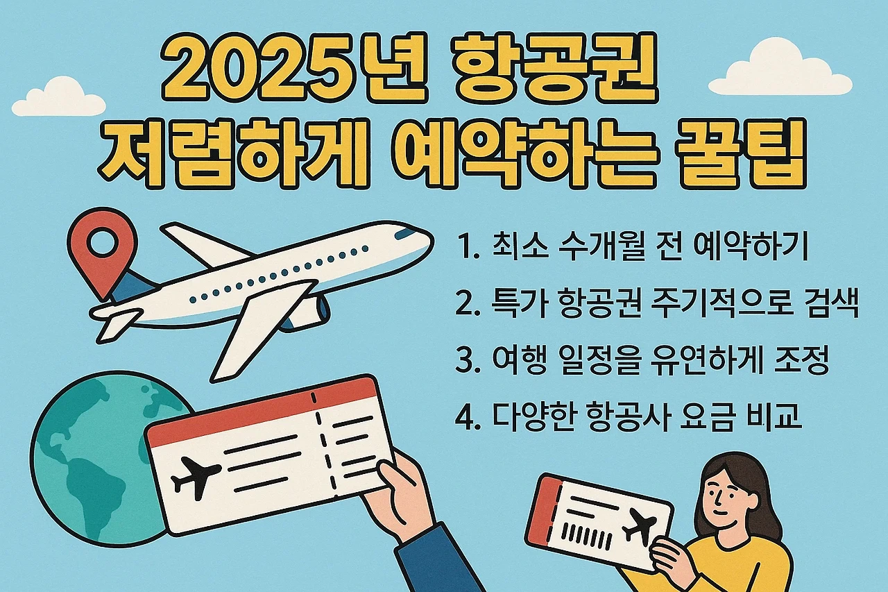 2025 여름 항공권 특가 완벽 가이드