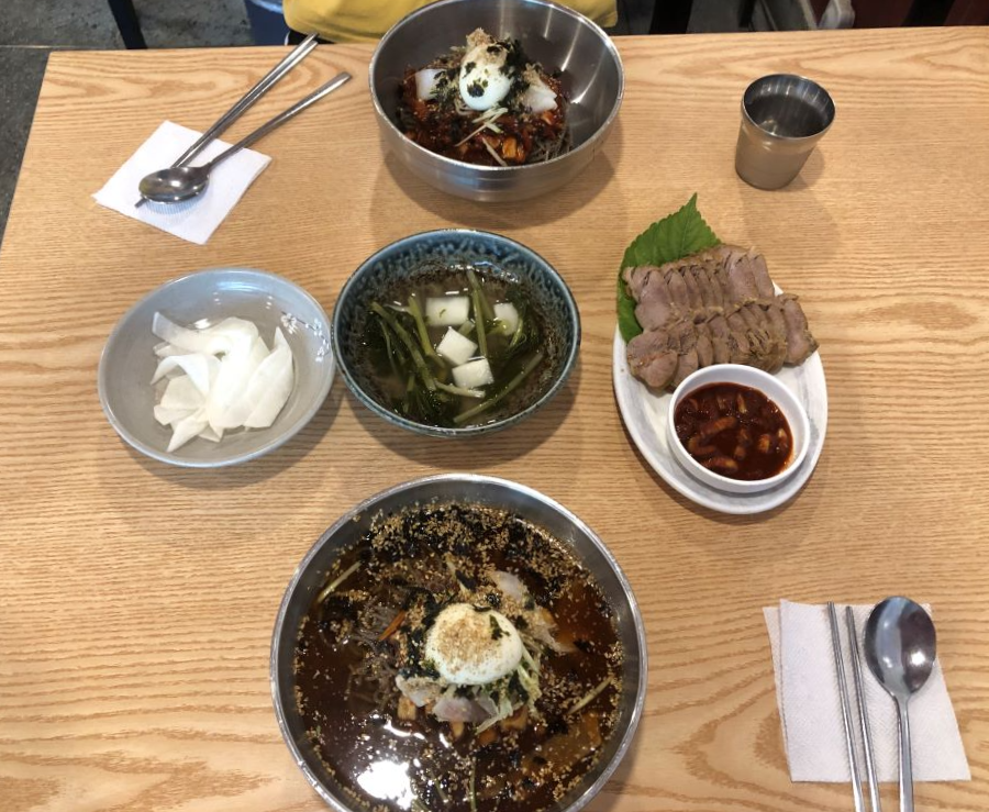 봉천동-봉평메밀막국수-막국수한상