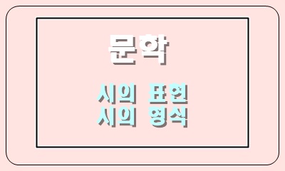  문학의 시의 표현과 시의 형식에 대한 모든 것