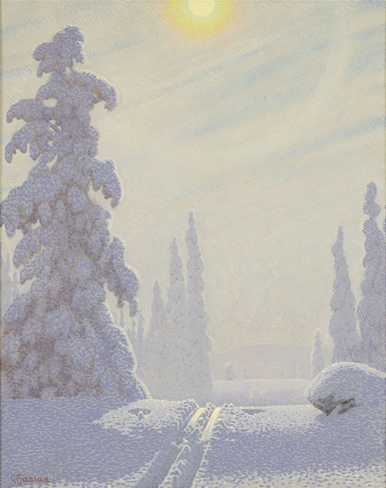 구스타프 피에스타드(Gustaf Fjaestad), 스웨덴, 화가, 1868-1948