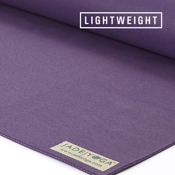 Jade Yoga Travel Yoga Mat / Purple