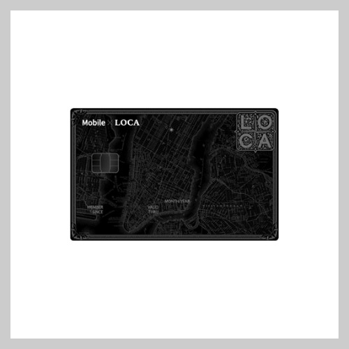 Mobile X LOCA 카드 디자인