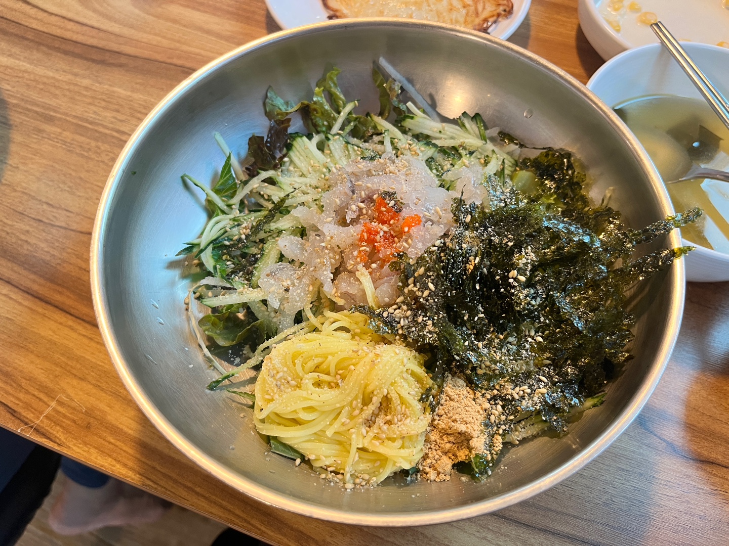 영의정물회
