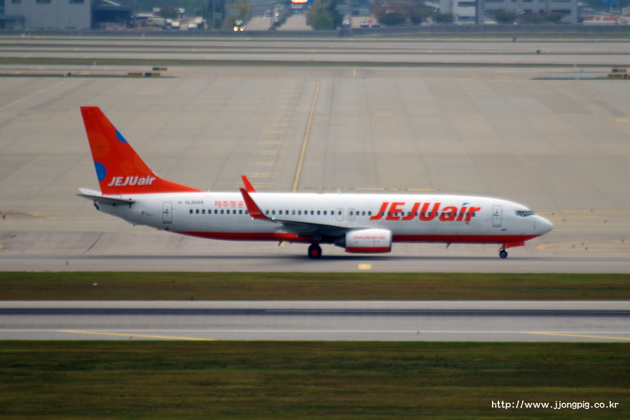 제주항공 Jeju Air 7C JJA HL8089 737-800 Boeing 737-800 B738 인천공항 Incheon International 서울 Seoul-Incheon ICN RKSI