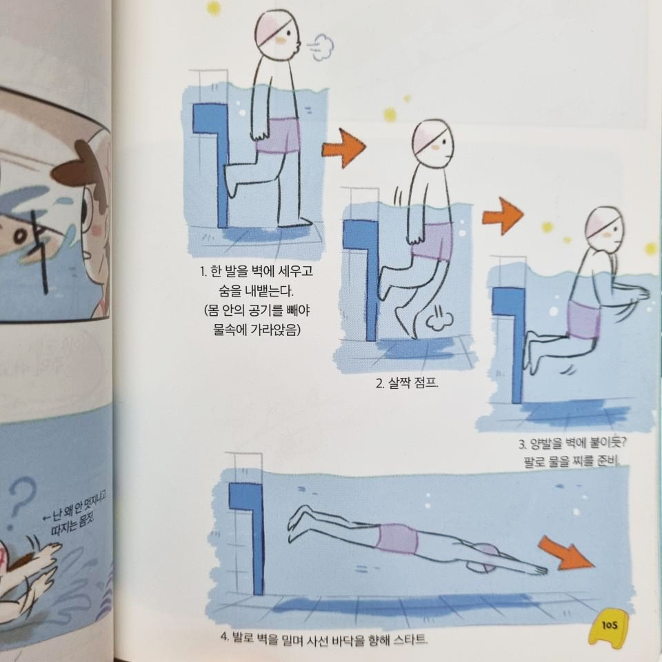  수영 물속 스타트