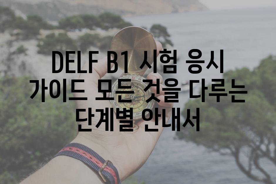 DELF B1 시험 응시 가이드 모든 것을 다루는 단계별 안내서