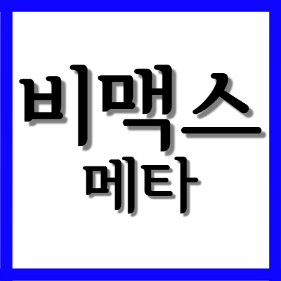  비맥스 메타, 효능과 주의사항 알아보기