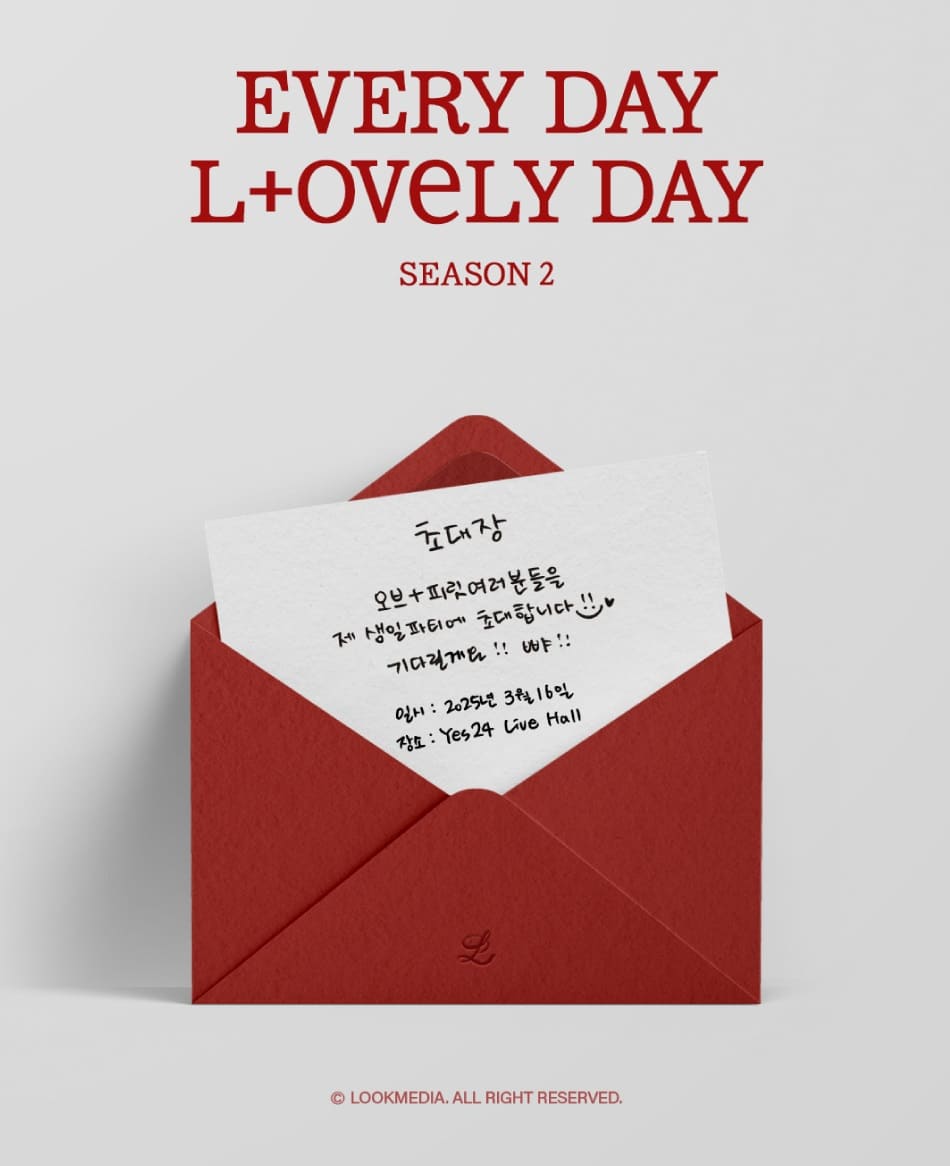 Every day, L+ovely day