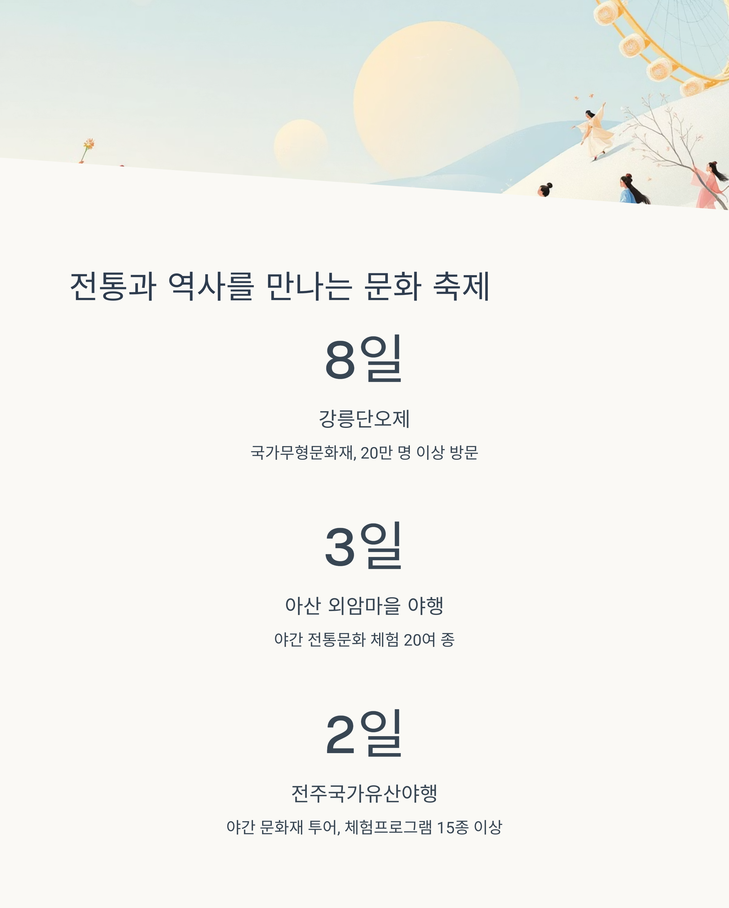 2025년 6월 전국 축제 일정 총정리