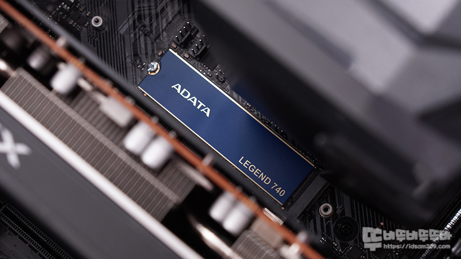  방열판 기본 장착 SSD 추천! ADATA LEGEND 740 M.2 NVMe 500GB 코잇