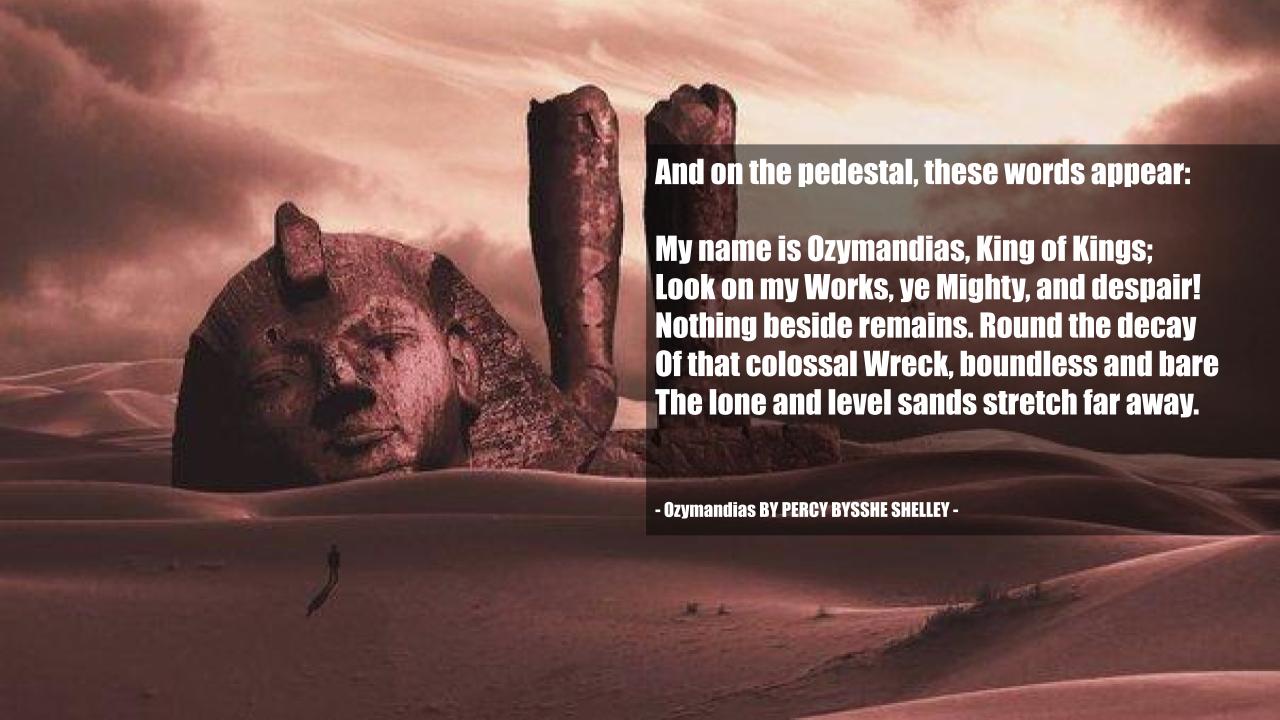  영화 에이리언: 커버넌트 오지만디아스(Ozymandias) 대사 및 명대사 모음