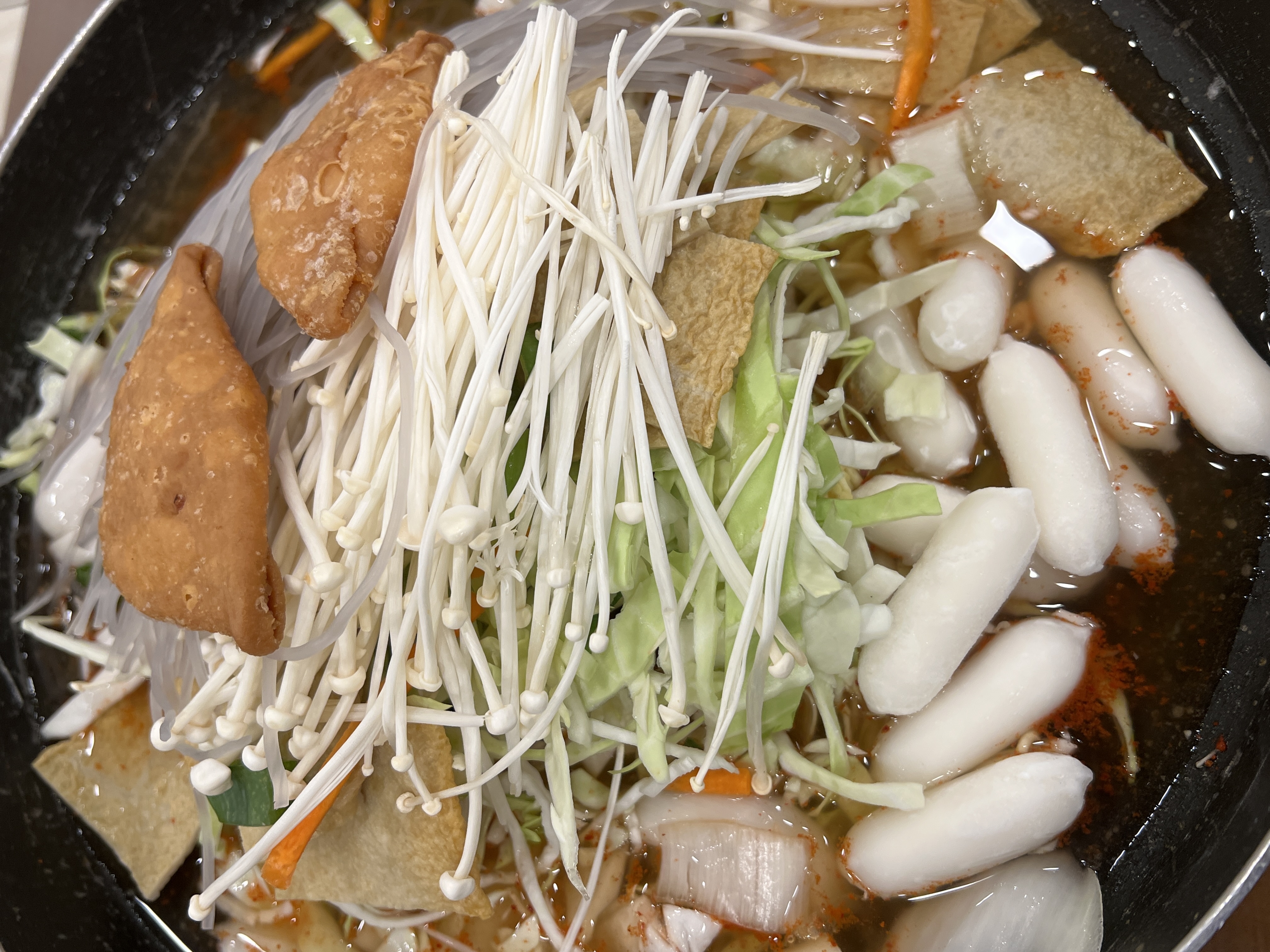 즉석떡볶이-치즈-버섯-어묵-떡
