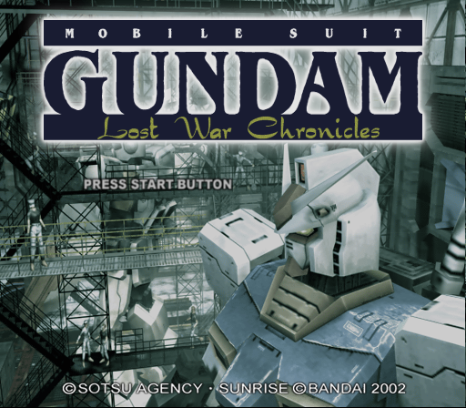  반다이 / 액션 - 기동전사 건담전기 Lost War Chronicles 機動戦士ガンダム戦記 Lost War Chronicles - Kidou Senshi Gundam Senki Lost War Chronicles (PS2 - iso 다운로드)