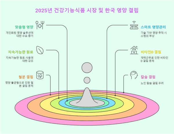 2025 건강기능식품 시장 트렌드