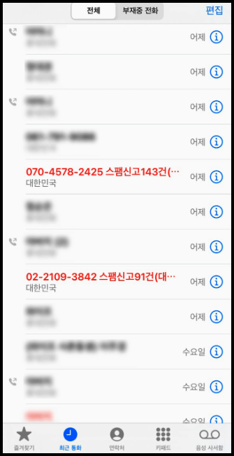  스팸차단방법, 스팸전화차단방법, 광고전화 차단방법