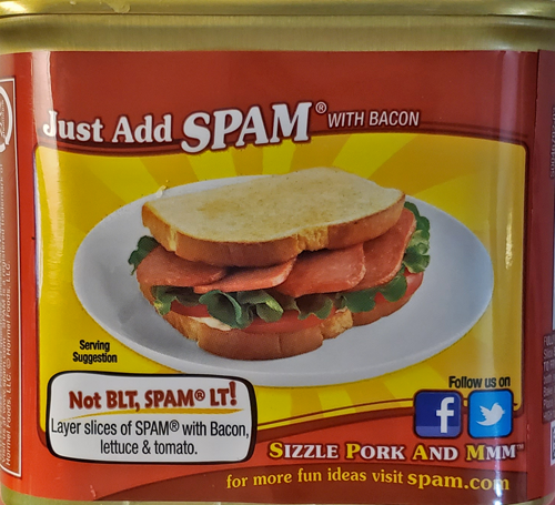 SPAM&reg; with Real HORMEL&reg; Bacon