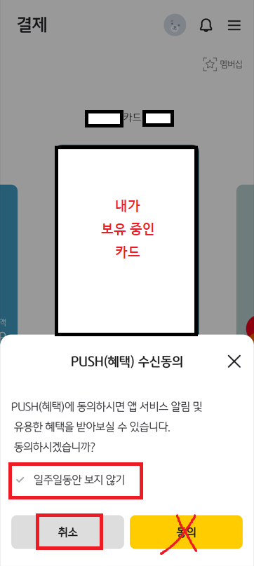 PUSH-혜택-동의화면