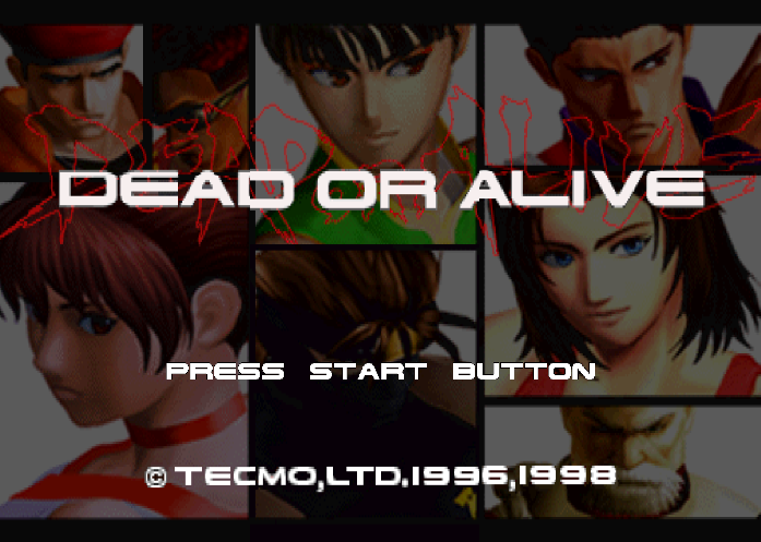  테크모 (TECMO) - 데드 오어 얼라이브 북미판 Dead or Alive USA (플레이 스테이션 - PS)