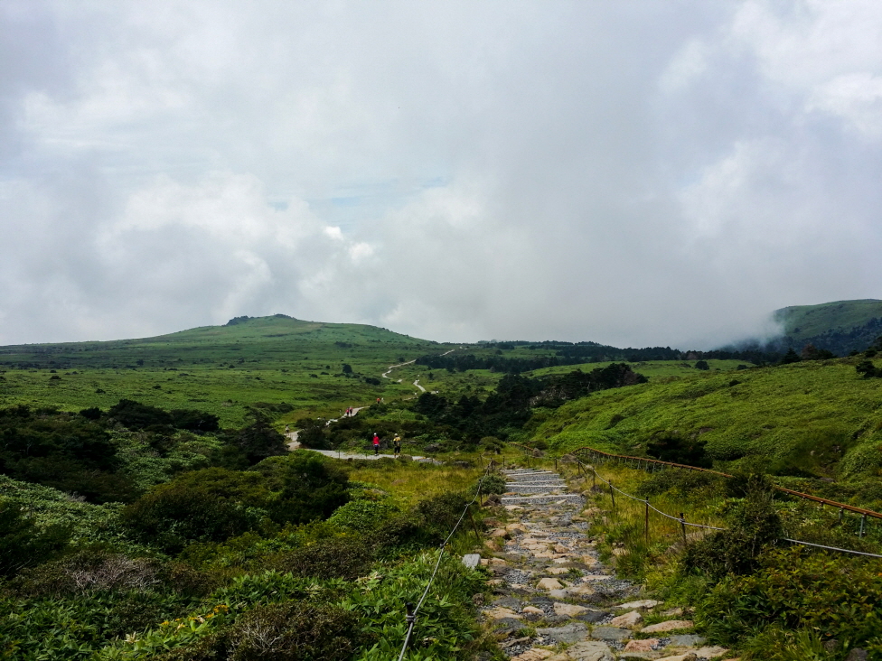한국 명산 제주 한라산 어리목 윗세오름 등산 mountain hiking