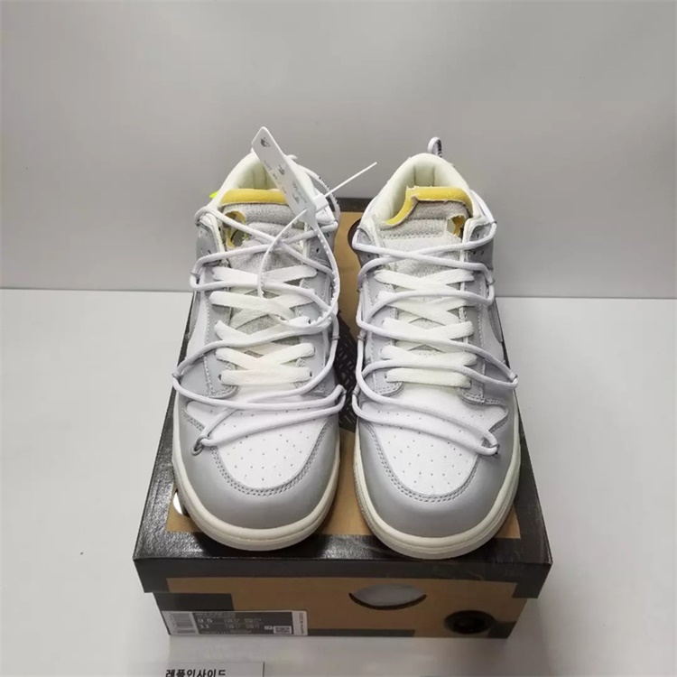 [NIKE] 오프화이트 x 나이키 덩크 로우 더 50 로트 49 The 50 DM1602-123 남녀공용 (PKgod버전)