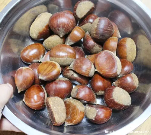  밤 효능과 부작용 알아봐요
