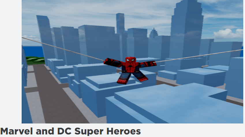 Marvel and DC Super Heros