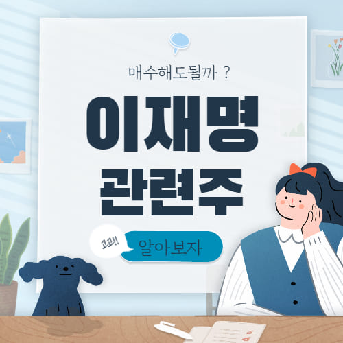 이재명 관련주 핵심 대장주