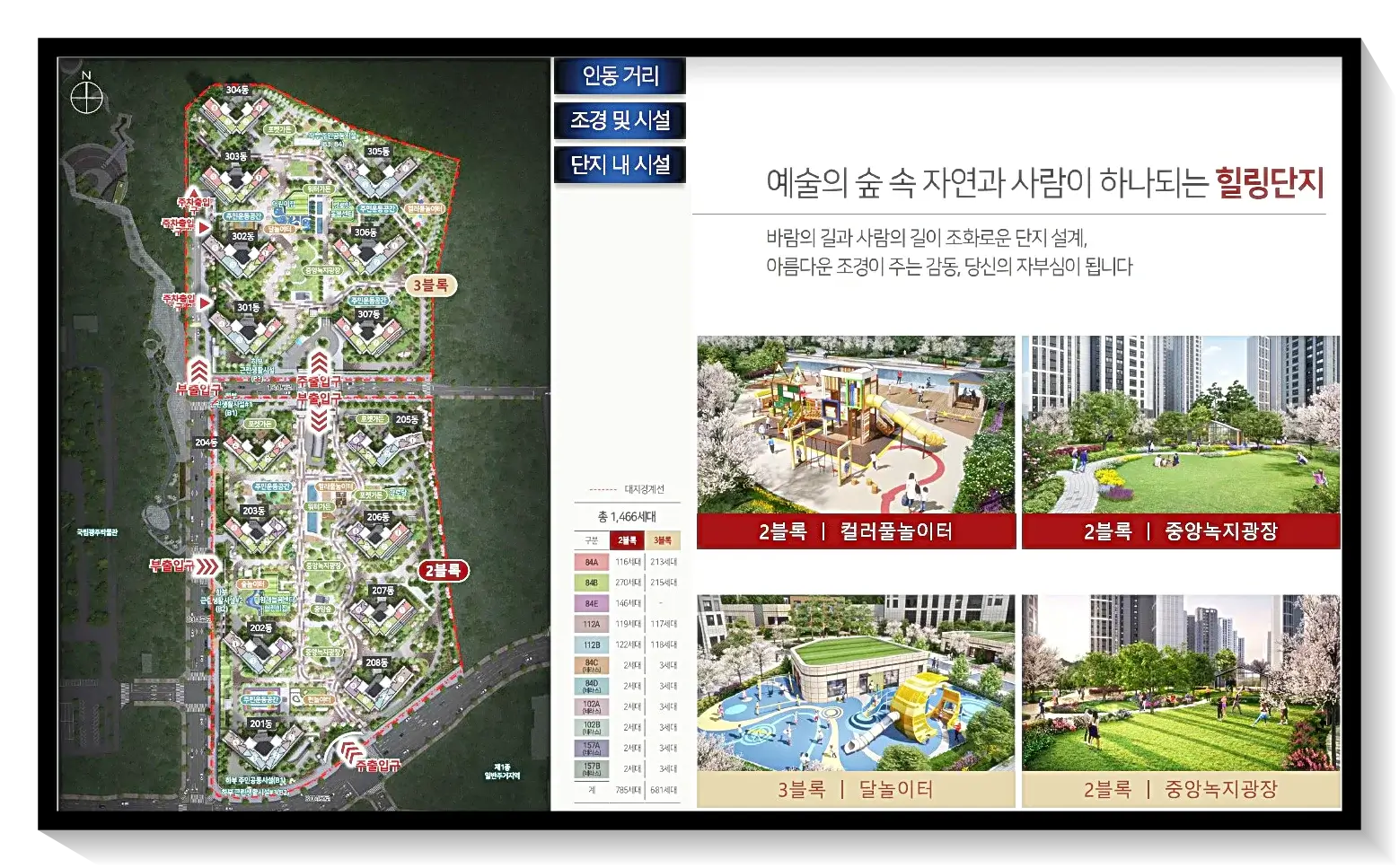 단지배치도