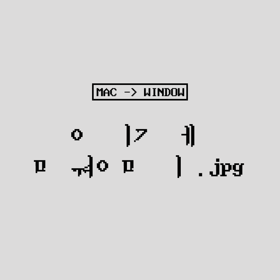  맥 - 윈도우 파일 전송 및 다운 시 파일명 깨지는 현상 해결하기 (한글 자모분리)