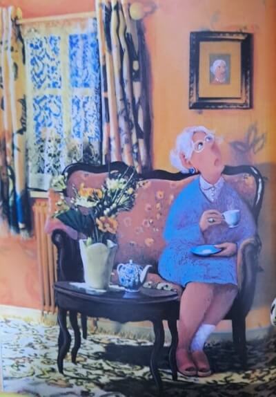 &lt;우당탕탕&#44; 할머니 귀가 커졌어요&gt; 삽화