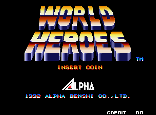  KAWAKS - 월드 히어로즈 (World Heroes) 대전격투 게임 파일 다운