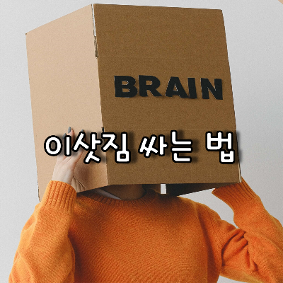 브레인 박스를 뒤집어 쓰고 있는 주부