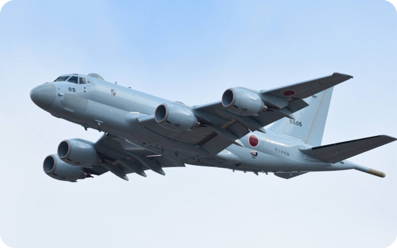 일본 Kawasaki P-1 해상 초계 항공기 모습