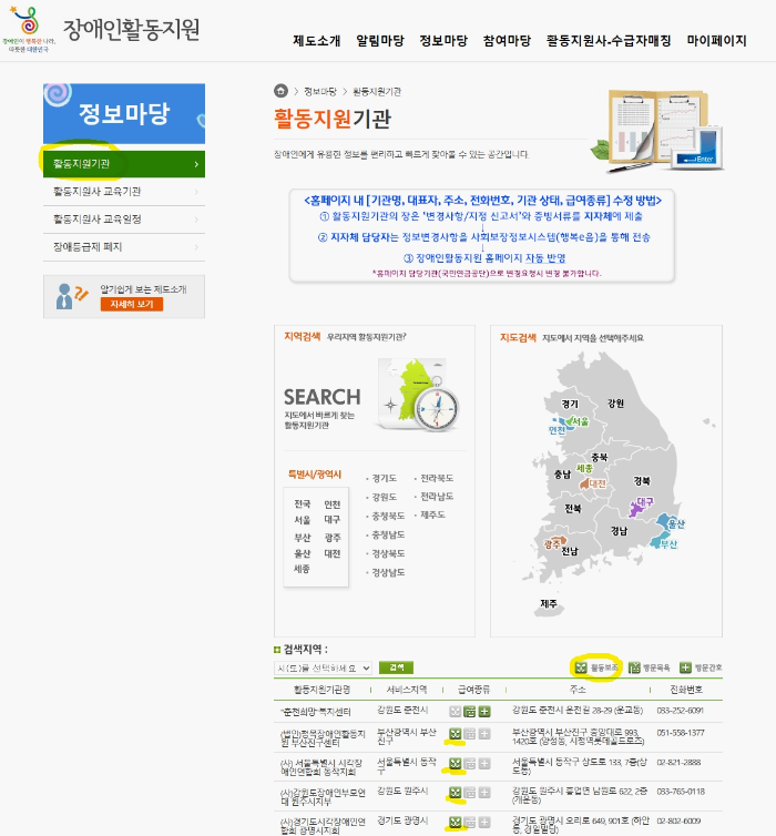 장애인 활동지원사