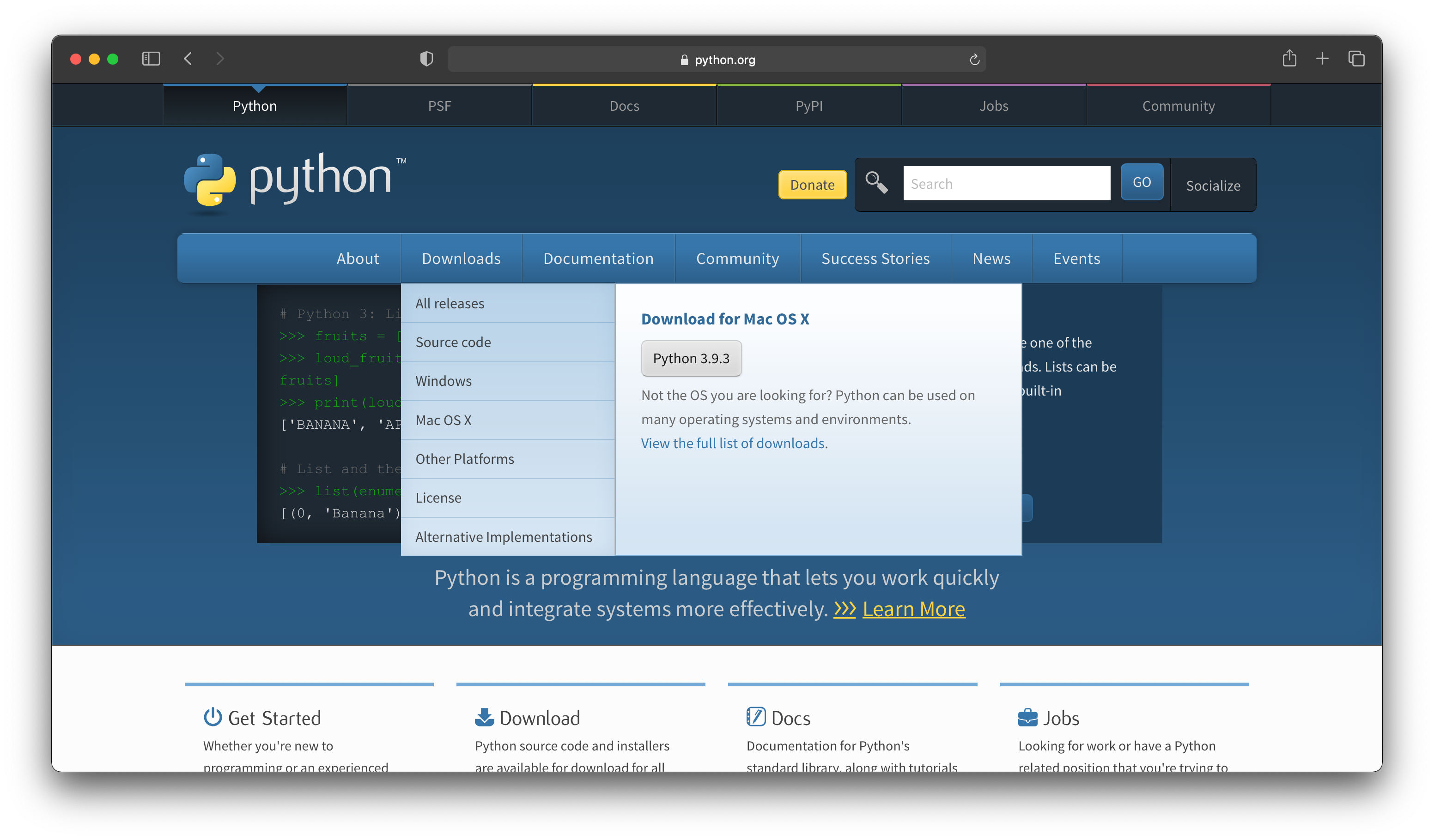  Python(파이썬) 시작하기