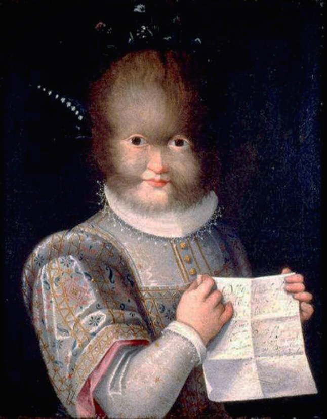  라비니아 폰타나 Portrait of Antonietta Gonzalez 안토니에타 곤잘레스의 초상
