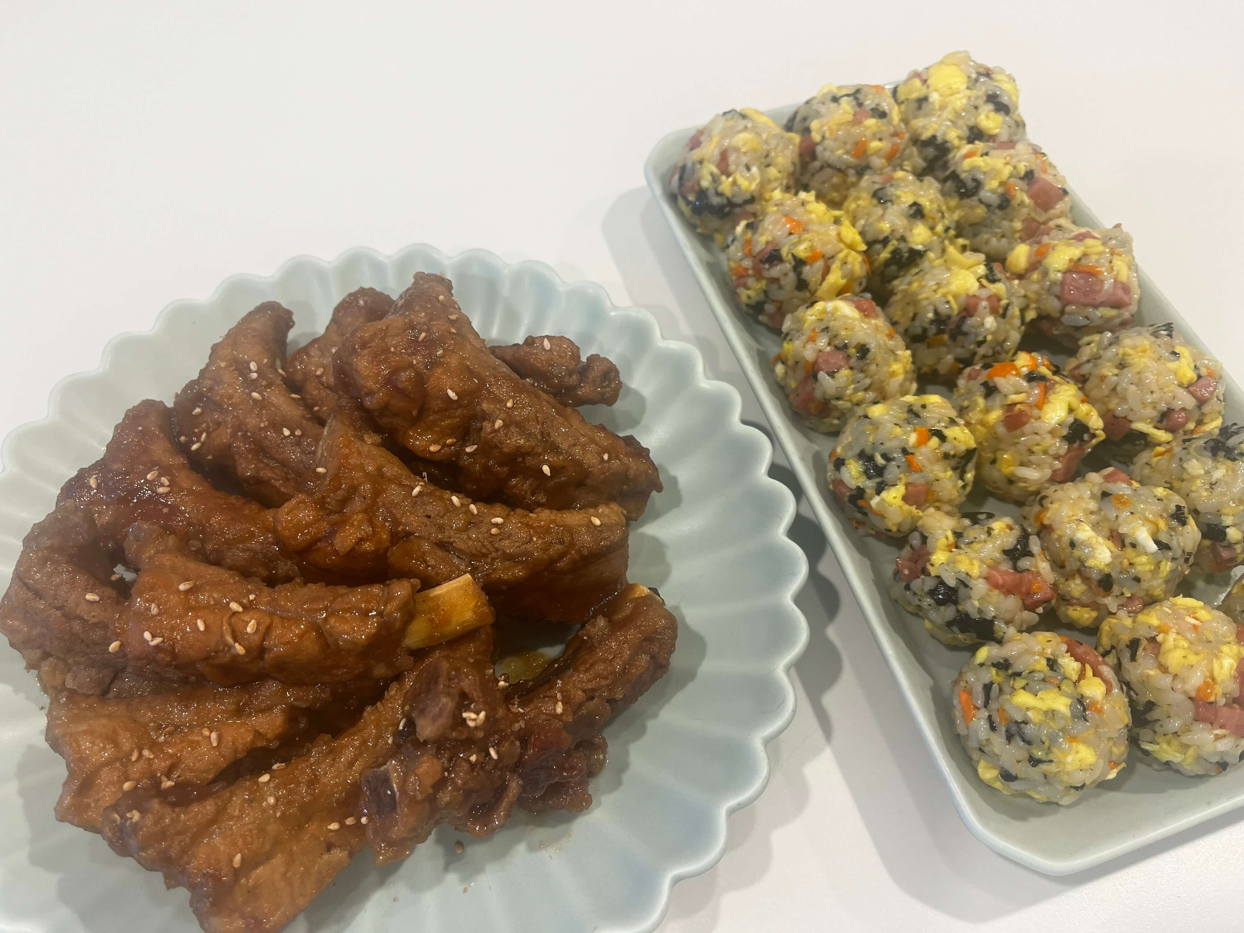 주먹밥_맛있게_만드는_법_등갈비찜과_주먹밥의_조화