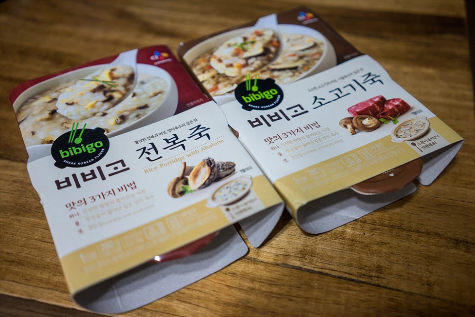  비비고 전복죽, 소고기죽