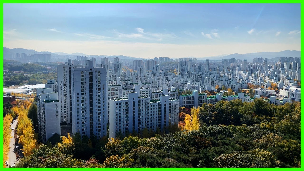  올림픽선수촌아파트 뷰 | 방이동 Korea Seoul Apartment 4K | 올선, 올림픽선수기자촌, 둔촌주공아파트, 감일지구