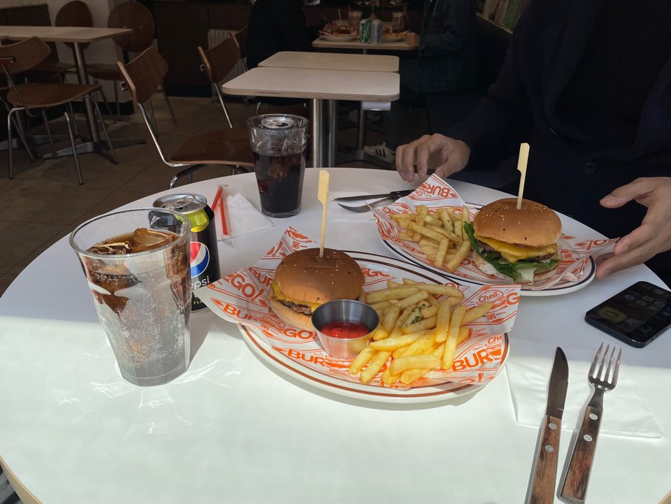 햄버거 사진