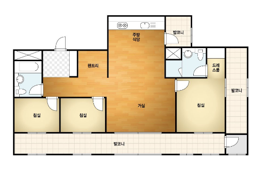 동구 e편한세상 대전에코포레 단지정보 및 평면도
