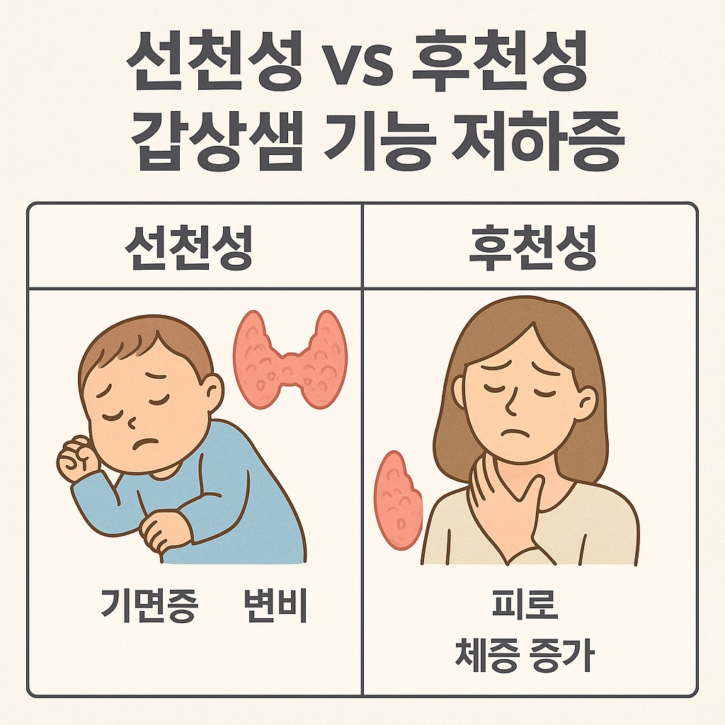 갑상샘 기능 저하증에 대한 이미지