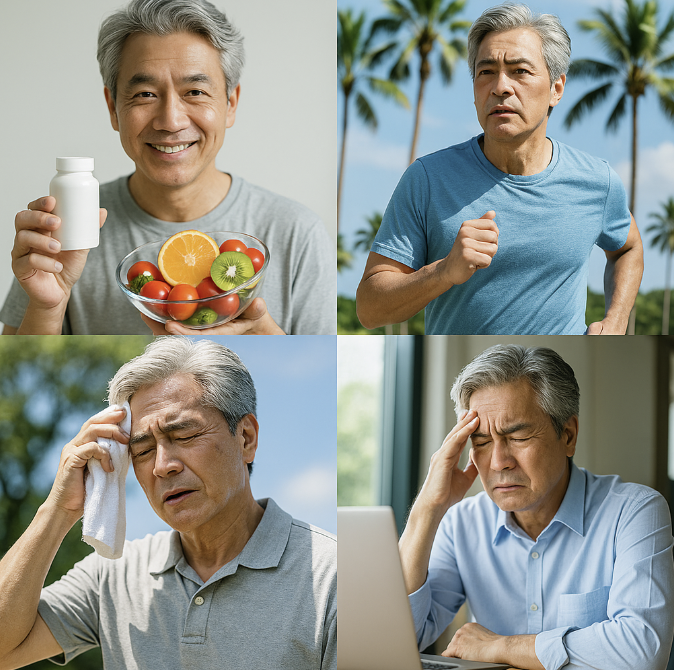 50대 직장인을 위한 여름 건강법 사진