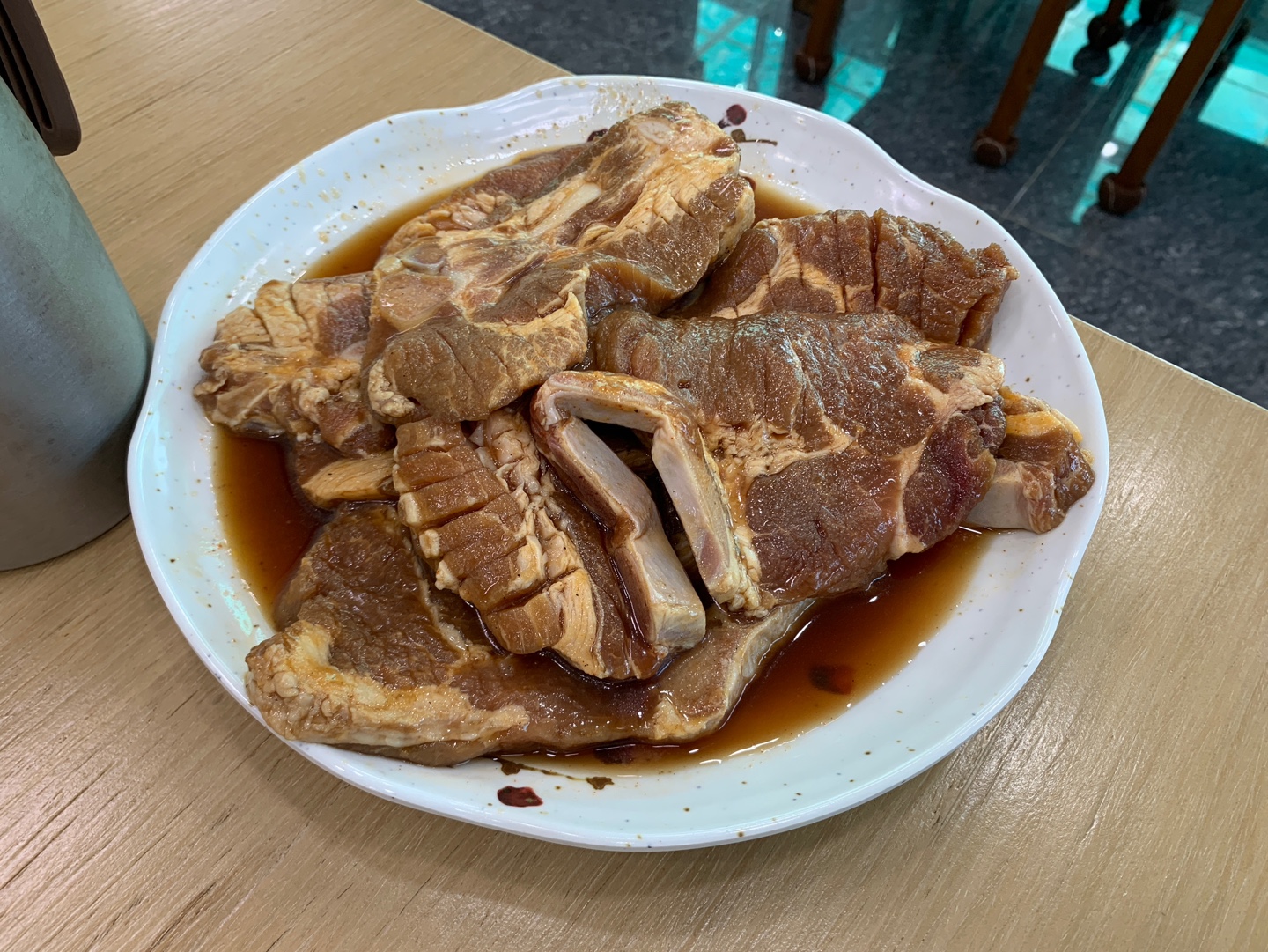 한돈갈비