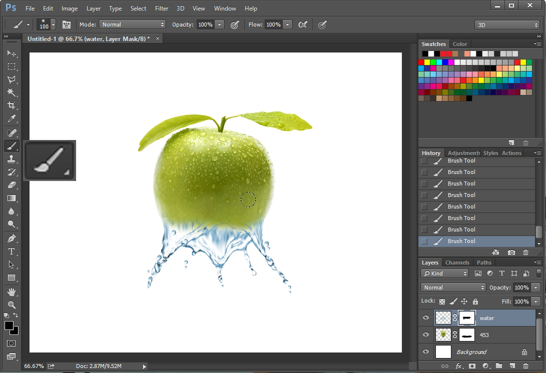 포토샵 레이어 마스크