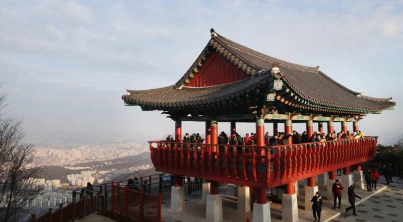 식장산 전망대